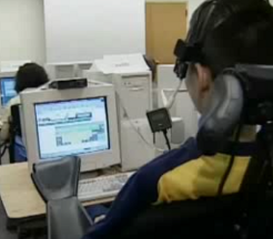 dispositivo di puntamento oculare