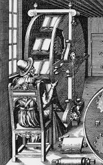 il leggio rotante di Agostino Ramelli